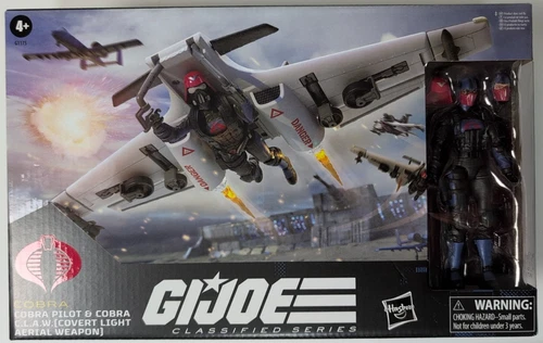 G.I. Joe Classified Cobra Claw And Pilot New Hasbro Pulse Exclusive! #152