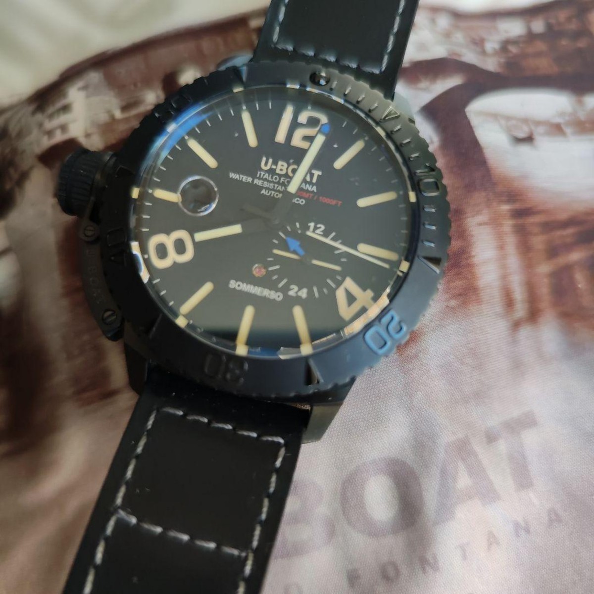 U-Boat Classico Sommerso DLC 9015 Watch | eBay U-Boat Classico Sommerso DLC 9015 Watch | eBay