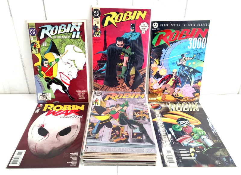 Robin Lot of 18 DC Comics Joker's Wild🔥Robin War