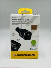 Scosche BTFreq Wireless Bluetooth Hands-Free Car Kit BTFM4