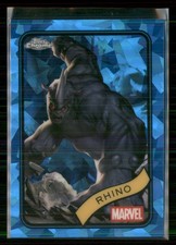 2025 Topps Chrome Sapphire Edition Marvel #39 Rhino