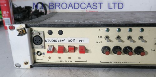 MPD analog audio 4 channel mic / cue box unit with 5x lars lundahl LL1540 buil - Picture 8 of 22