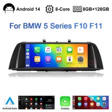 10,25'''' Android 14 Autoradio CarPlay DAB+ 128GB GPS Navi F�r BMW 5er F10 F11 CIC