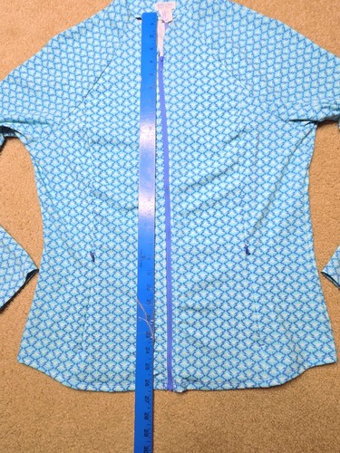 Sigrid Olsen Golf & Tennis Performance Jacket Full-zip Womens XL Blue EUC - Picture 6 of 7