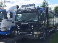 DachträGer + LED Arbeitsscheinwerfer X6 + Amber Beacon X2 FüR Scania 4 Series