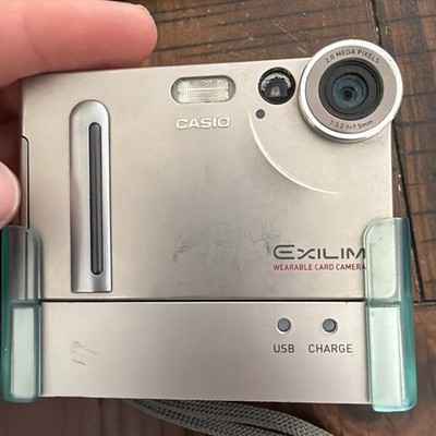 Casio EXILIM S2 2.0MP Digital Camera - Silver for sale online | eBay