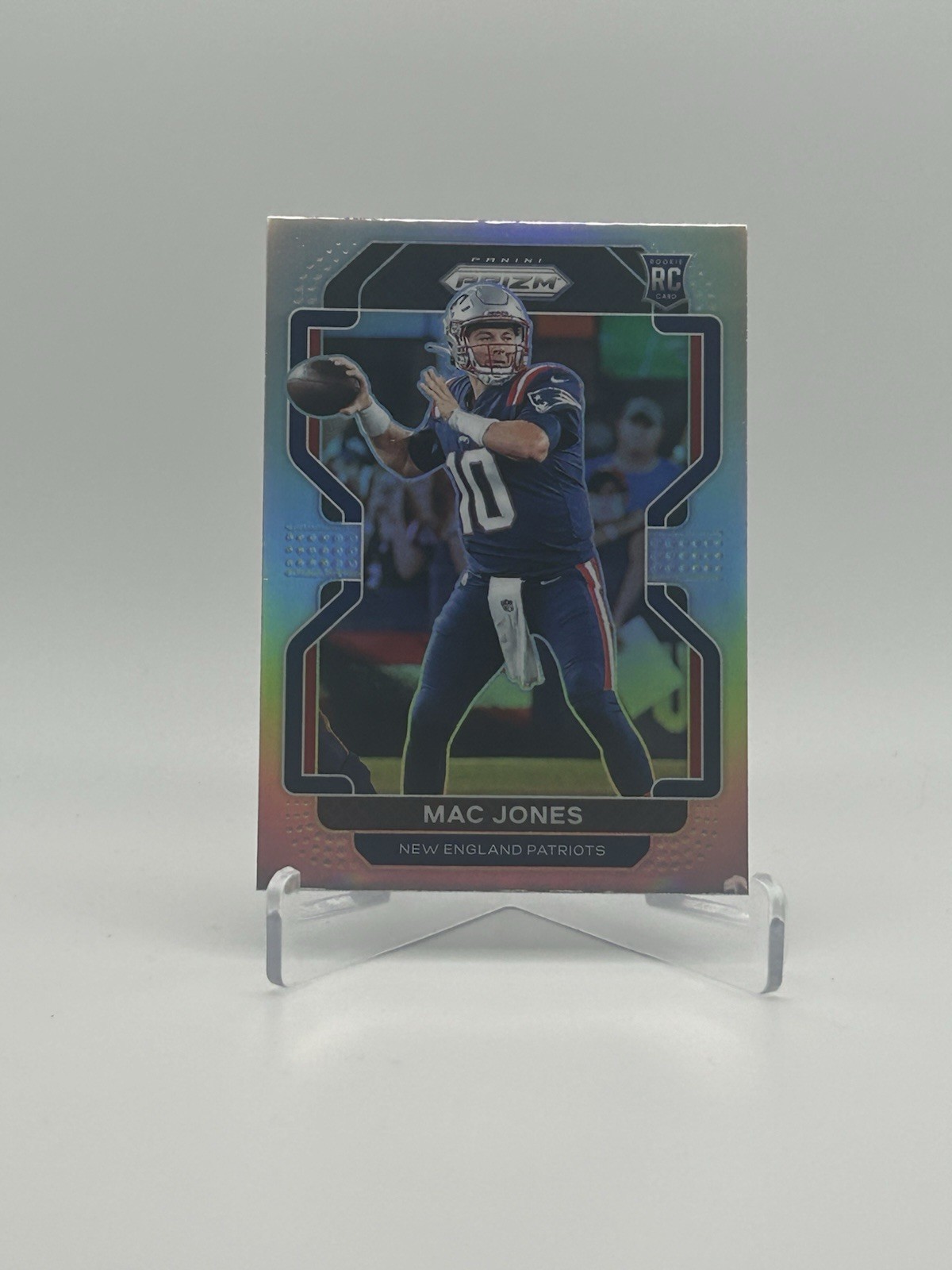 2021 Panini Prizm MAC JONES Silver Prizm Rookie Card RC #336