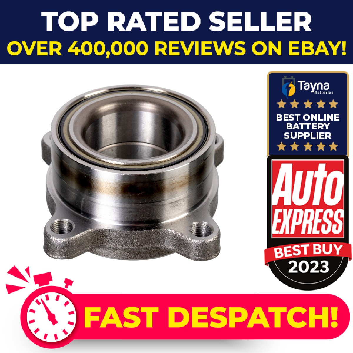 Wheel Bearing fits MITSUBISHI SHOGUN Mk2 3.2D Front Left or Right 00 to 07 4M41