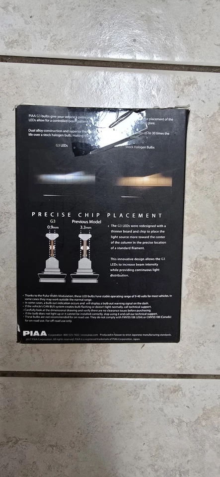 PIAA H7 G3 LED Bulb - Image 4 of 4