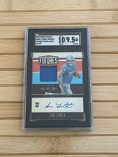 2023 Panini Legacy Future Patch Auto /249 Sam LaPorta Lions #FAPS-12 SGC 10/9.5