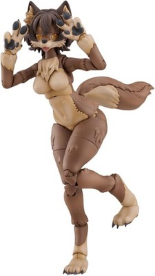 Buy AOSHIMA KEMOPLA KP-02R Japanese Wolf Plastic Model Kit 155mm