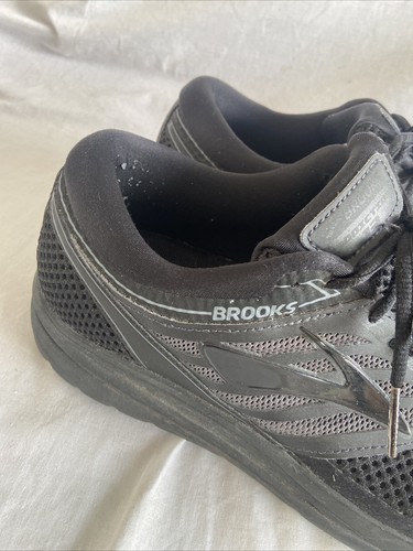 Brooks Addiction 13 Herren Sneaker Schwarz Größe 12 Schnürschuhe Turnschuhe Weite 2E  - Bild 15 von 23