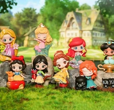 GOLDLOK Disney Princess Fairy Tale Town Series Blind Box Confirmed Figure HOT！