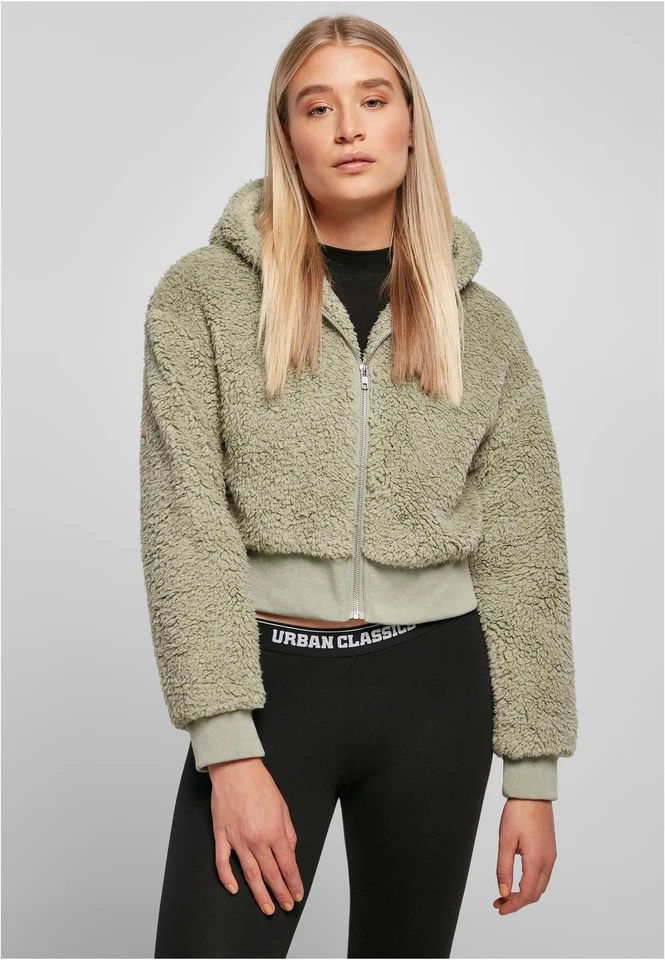 Ladies Short Oversized Sherpa Jacket Damenjacke | Urban Classics | TB4773 - Bild 1 von 1
