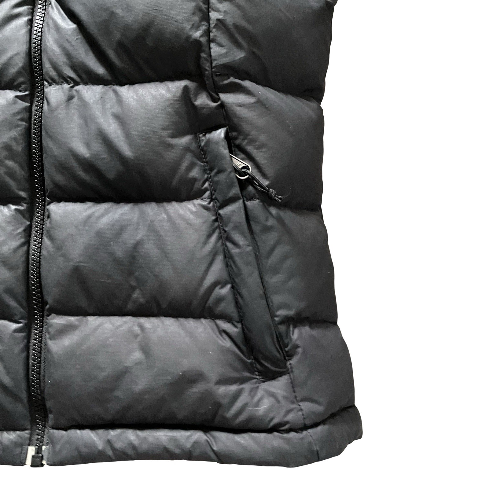 North Face 700 Vest Womens S Black Puffer Goose Down Fill Jacket Full Zip VTG thumbnail 5