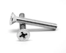 5/16"-18 x 2" (FT) Coarse Thread Machine Screw Phil Flat Hd Zinc Plated