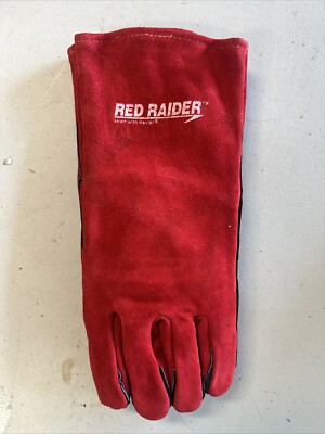 Red Raider Welding & Fire Gloves With Kevlar - New