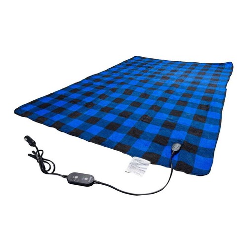 Kings 12V Heated Blanket | 140cm x 100cm| Adjustable Power & Timer| Machine Wash - Picture 4 of 8