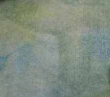 Sea Foam HAND DYED RUG HOOKING WOOL  Fat 1/8 green turquoise  SPOTTED CUR