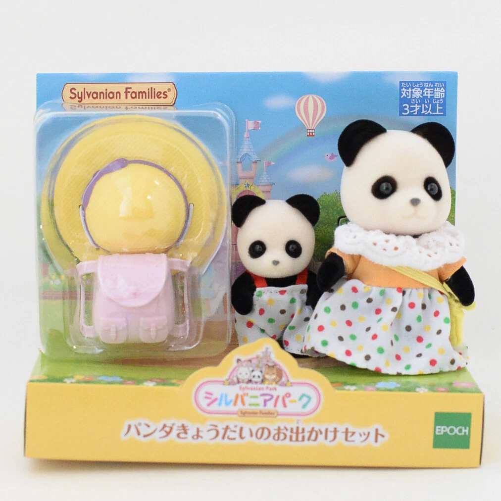 Sylvanian Families PANDA OUTING SET Sylvanian Park Epoch Japan New-release