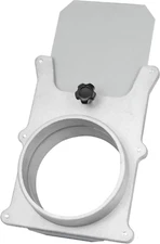 POWERTEC 70135V 4" Blast Gate for Dust Collector, Dust Collection Fittings
