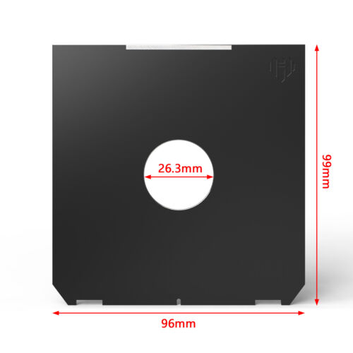 Lens board Copal #00 26.3mm Hole For Linhof Technika Wista Chamonix 4x5 Camera - Picture 2 of 12