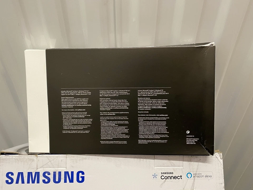 Microsoft Surface 2 32GB, Wi-Fi, 10.6in - Magnesium only works when it charging - Image 3 of 4