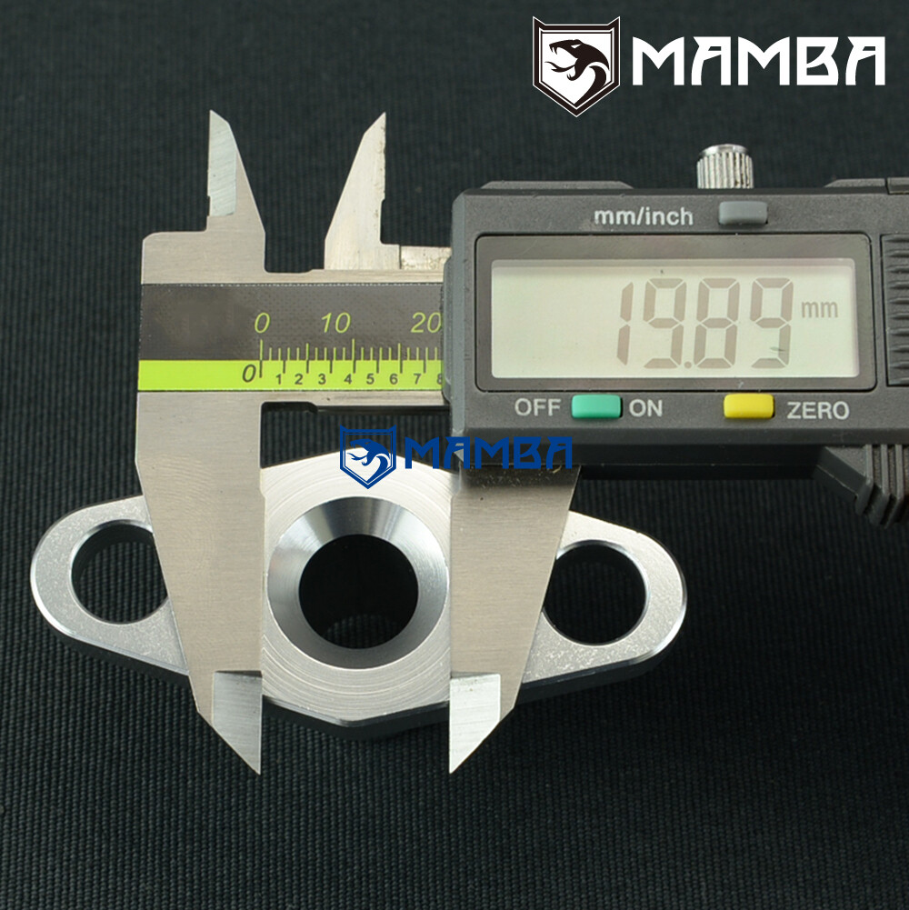 Turbo oil drain return adapter flange 10AN Garrett T3 T4 T04 GT40