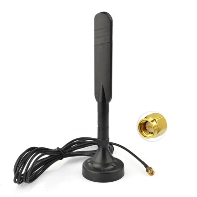 4G LTE 5dBi Magnetfuß SMA Stecker Antenne für 4G LTE Handy Signalverstärker - Bild 1 von 4
