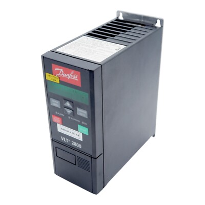 Danfoss VLT2805PT4B20SBR1DBF00A00 195N1004 1.1kVA Variable Frequency Drive -used-