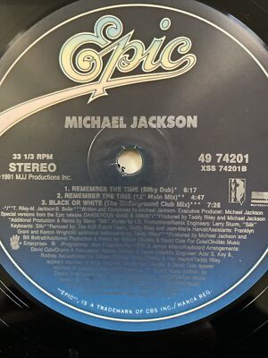 Remember the Time [Single] [12 inch Vinyl Disc] by Michael Jackson