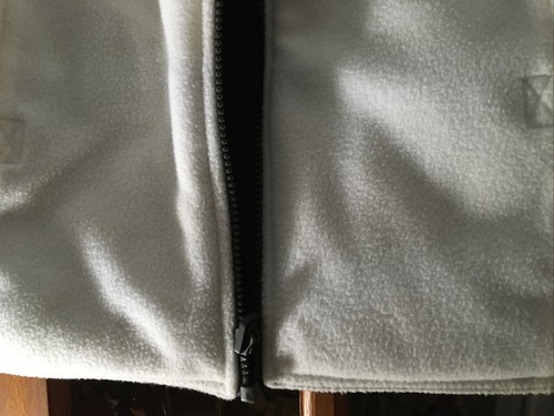 M&S Marks And Spencer LADIES REVERSIBLE GILET SIZE 10 GREEN/WHITE - Picture 5 of 8
