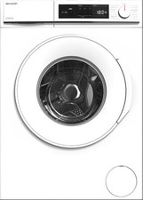 Lavatrice 8 Kg Classe D Centrifuga 1200 giri larghezza 60 cm Sharp ES-NFA8121WD