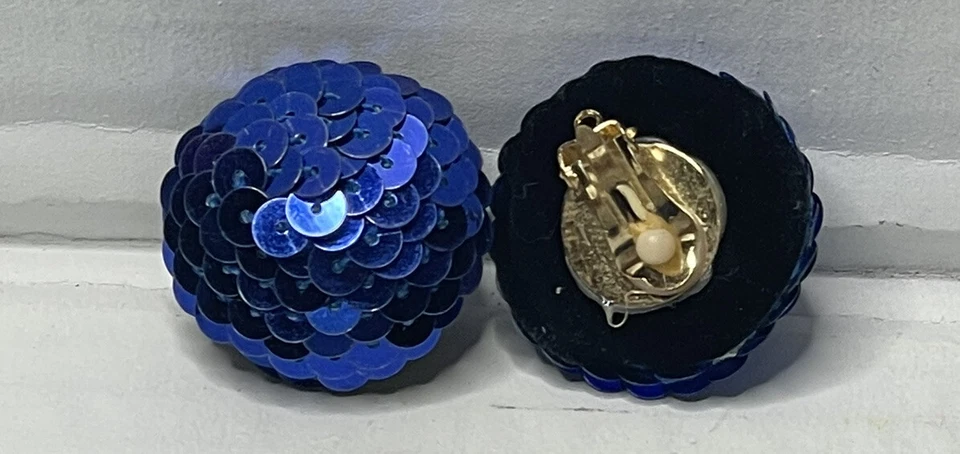 Accesorios de Disfraz Flapper Estilo Años 20 Vintage Lentejuelas Azules Foto 3 de 4