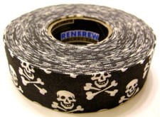 Renfrew SKULL Hockey Tape - 1" x 27 Yds - Lot of 2 Rolls