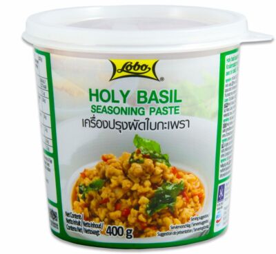 [ 400g ] LOBO Würzpaste mit Basilikum / Holy Basil Seasoning Paste