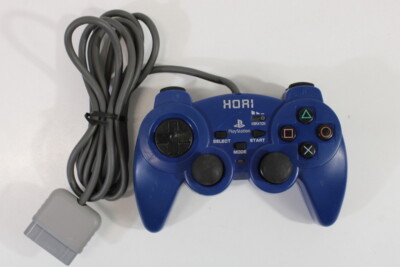 Manette Hori Sindou Pad Blue Turbo Pour PS2 - Testée, Bon état, Pas De Drift