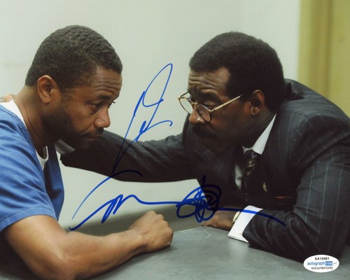 Cuba Gooding Jr. & Courtney B. Vance "American Crime Story: O.J" SIGNED Photo