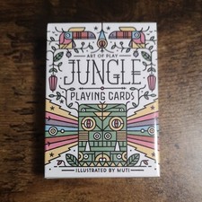 Jungle Playing Cards Neuf Et Scellé Art De Play USPCC Édition Limitée Deck