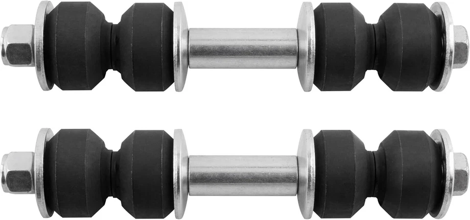 Kit de suspensión de 2 piezas de eslabones de extremo de barra estabilizadora delantera para Buick Cadillac Dodge Ford Olds Foto 4 de 4