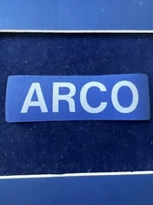 ARCO Gas Station Logo Iron-on Patch Vtg 80s 90s
