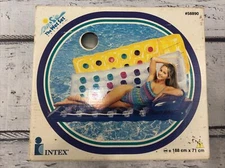 Intex WET SET PREMIUM 18 Pocket Lounge 2000 #58890 74" x 28"  Vintage Sealed