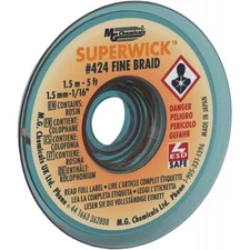 MG Chemicals 424 Fine Braid Super Wick