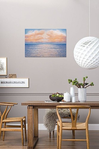 Anastasia Woron :" Nel Mare Di a Colore Vanilla " -óleo Original Firmato (73x50 - Foto 11 di 12