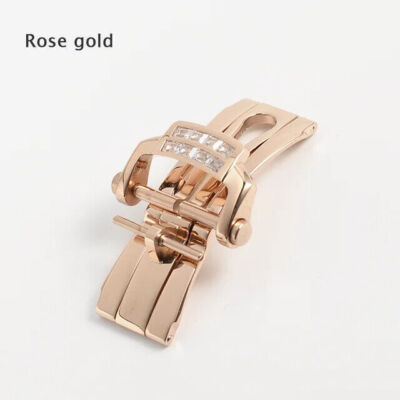18mm Steel Deployment Clasp Buckle For Patek Philippe Nautilus Watchband NEW