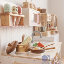 QToys USA Mahogany Pot and Pan Set