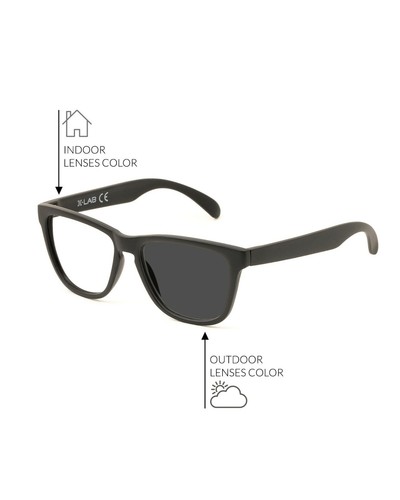 Occhiali Vista Sole Xlab Fotocromatici stile Frogskins Uomo Donna lente  Grigio | eBay