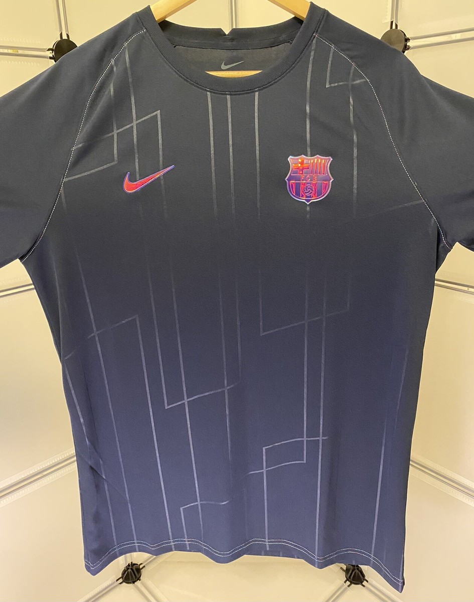 Nike FC Barcelona Training Kit 2021/22 - Men's L Mint