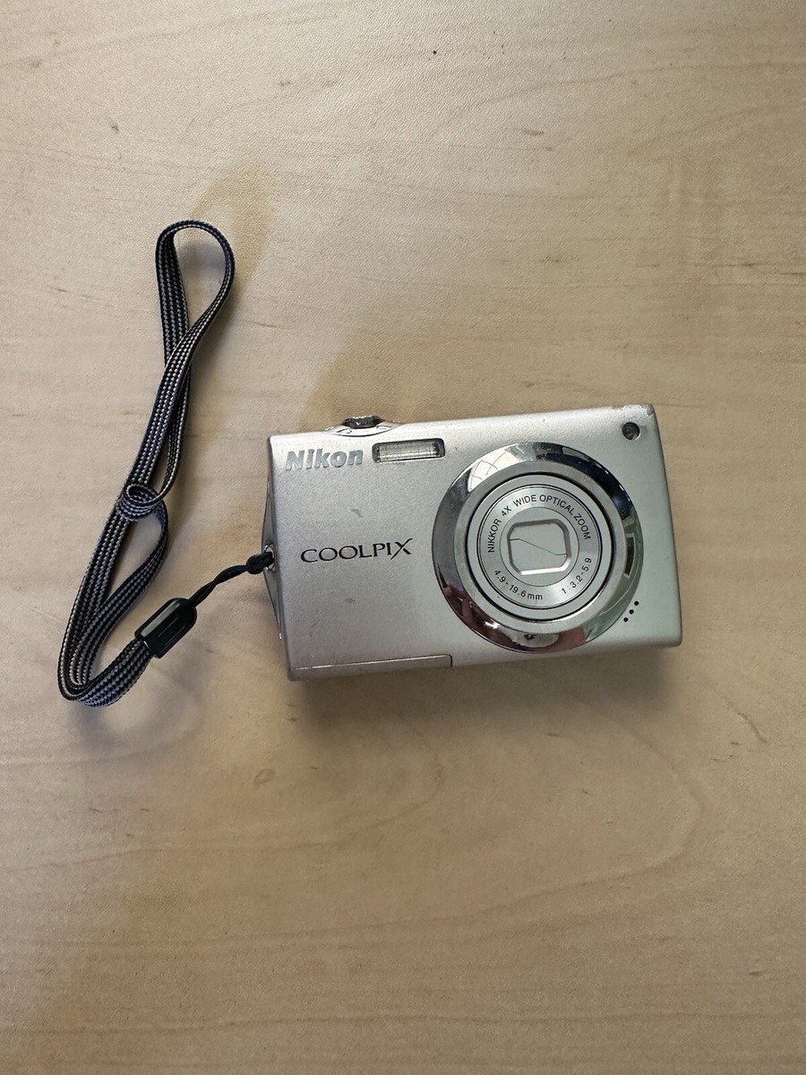 Silver Nikon Coolpix S4000 For PARTS | eBay