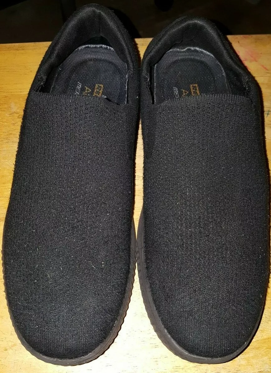 Skechers mens memory foam loafers black size (42) 8 or women | eBay